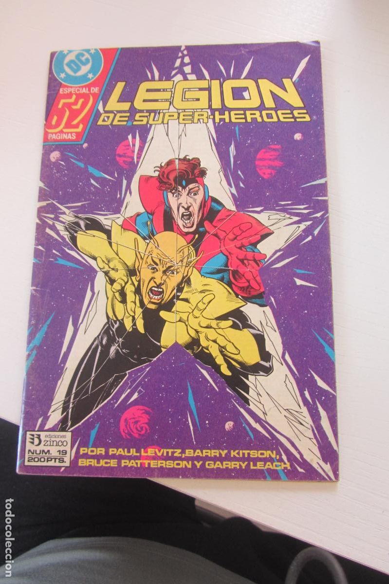 C&oacute;mics: LEGION DE SUPER HEROES N&ordm; 19 EDICIONES ZINCO ARX84