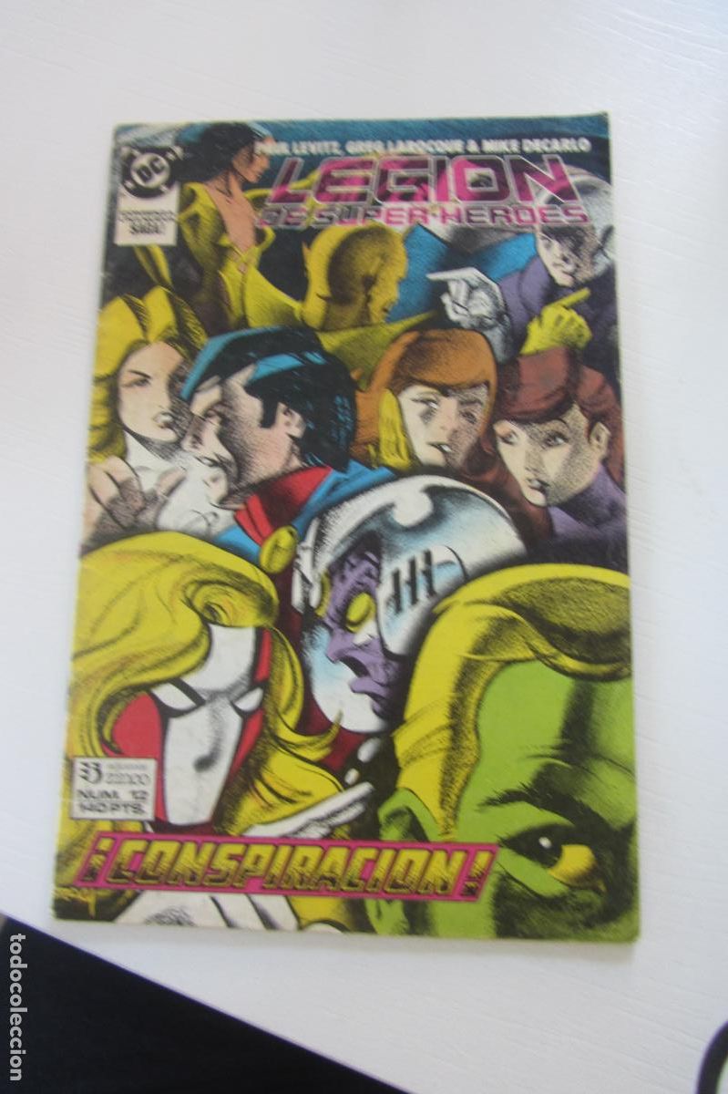 C&oacute;mics: LEGION DE SUPER HEROES N&ordm; 12 DICIONES ZINCO ARX84