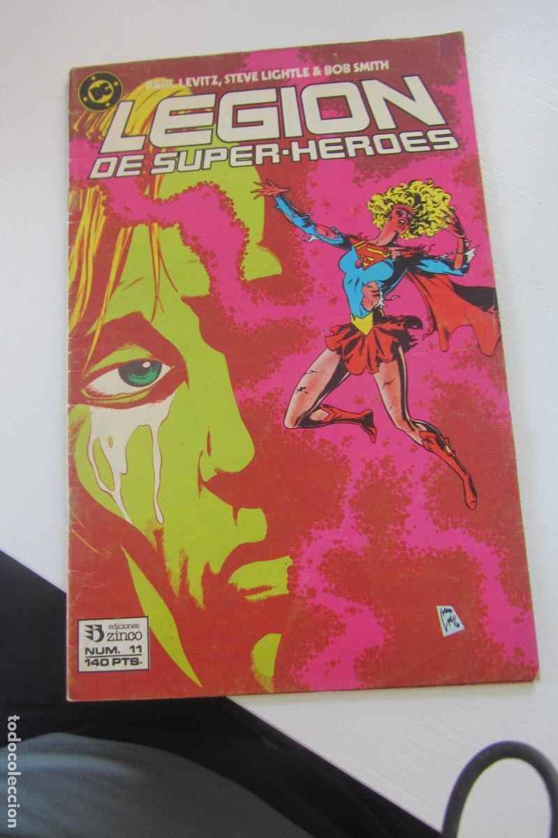 C&oacute;mics: LEGION DE SUPER HEROES N&ordm; 11 DICIONES ZINCO ARX84