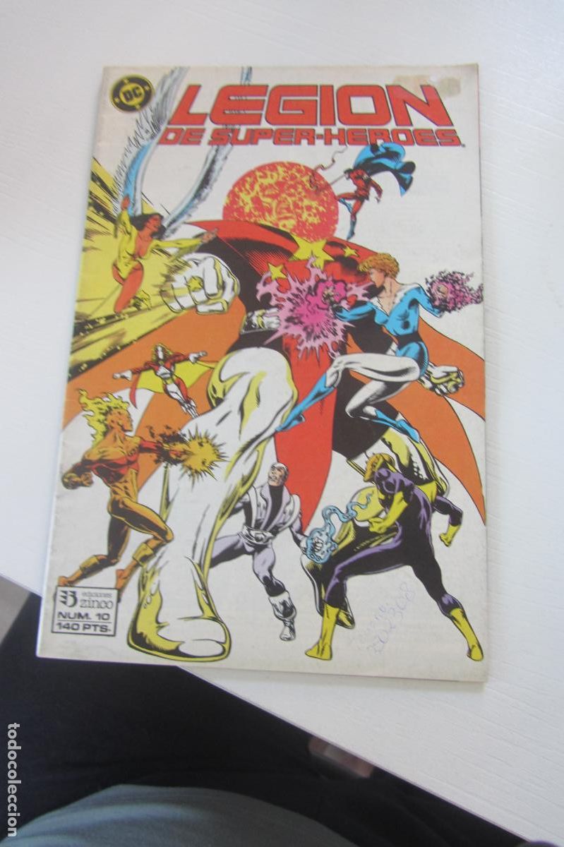 C&oacute;mics: LEGION DE SUPER HEROES N&ordm; 10 DICIONES ZINCO ARX84