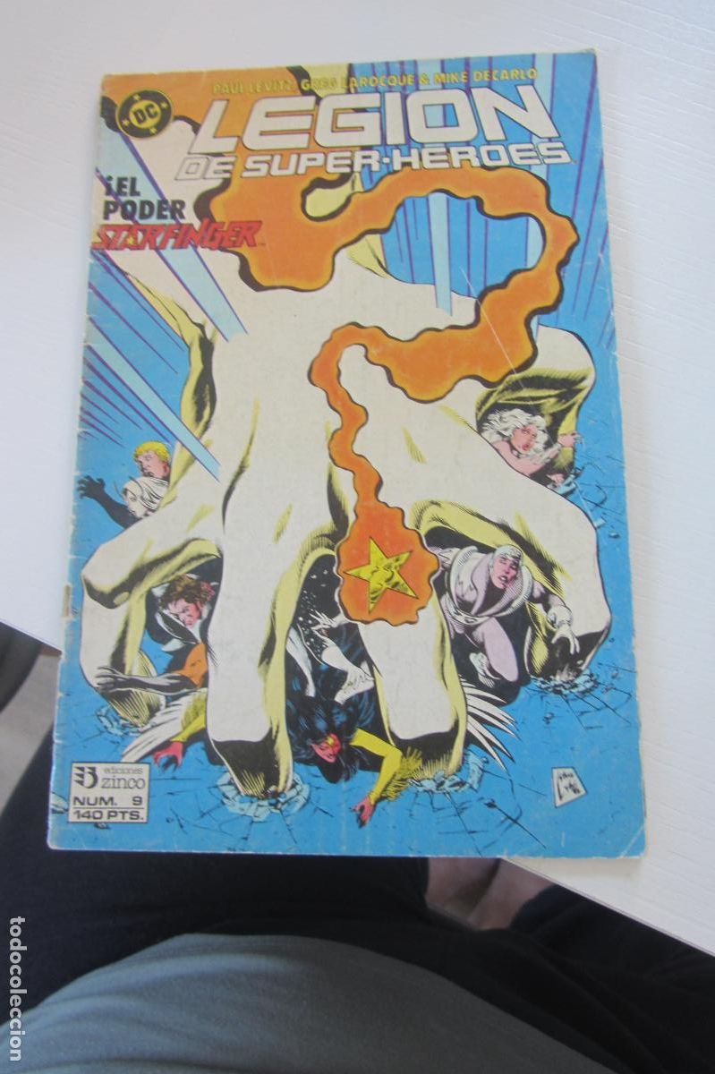C&oacute;mics: LEGION DE SUPER HEROES N&ordm; 9 DICIONES ZINCO ARX84