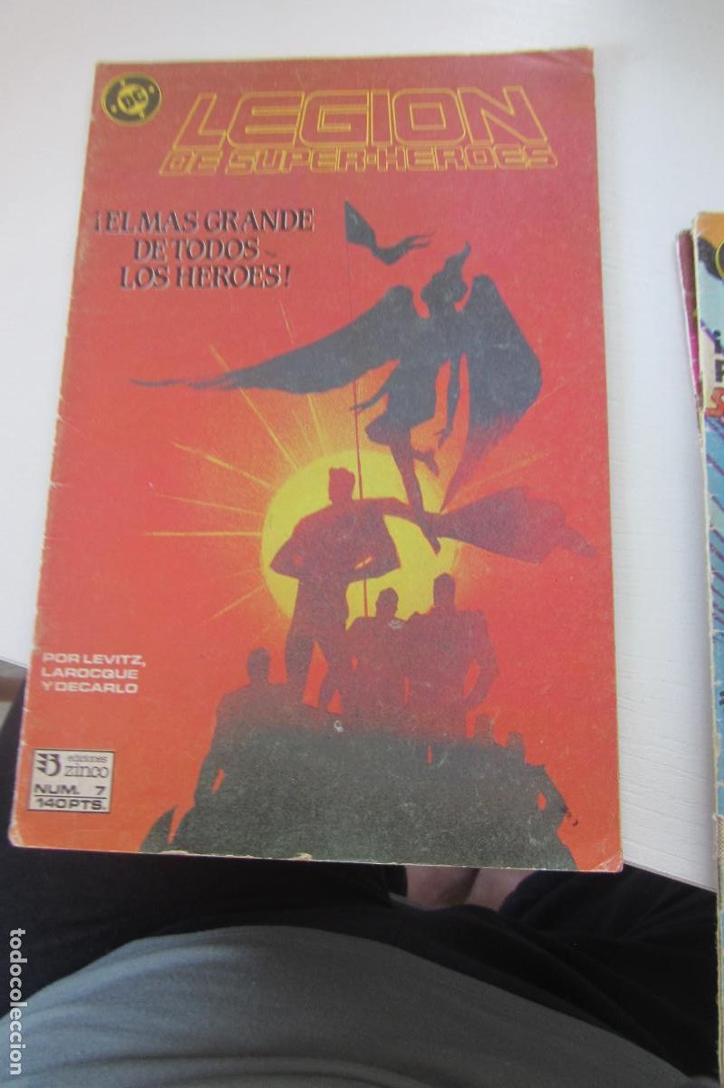 C&oacute;mics: LEGION DE SUPER HEROES N&ordm; 7 DICIONES ZINCO ARX84