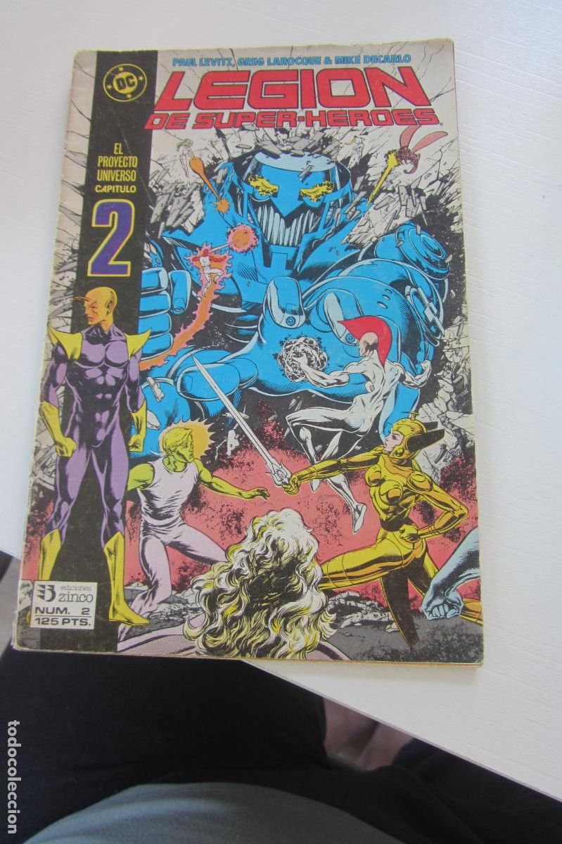 C&oacute;mics: LEGION DE SUPER HEROES N&ordm; 2 DICIONES ZINCO ARX84
