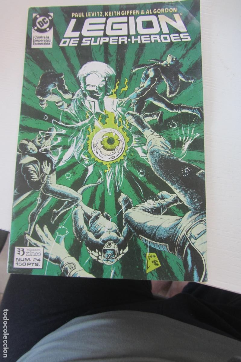 C&oacute;mics: LEGION DE SUPER HEROES N&ordm; 24 DICIONES ZINCO ARX84