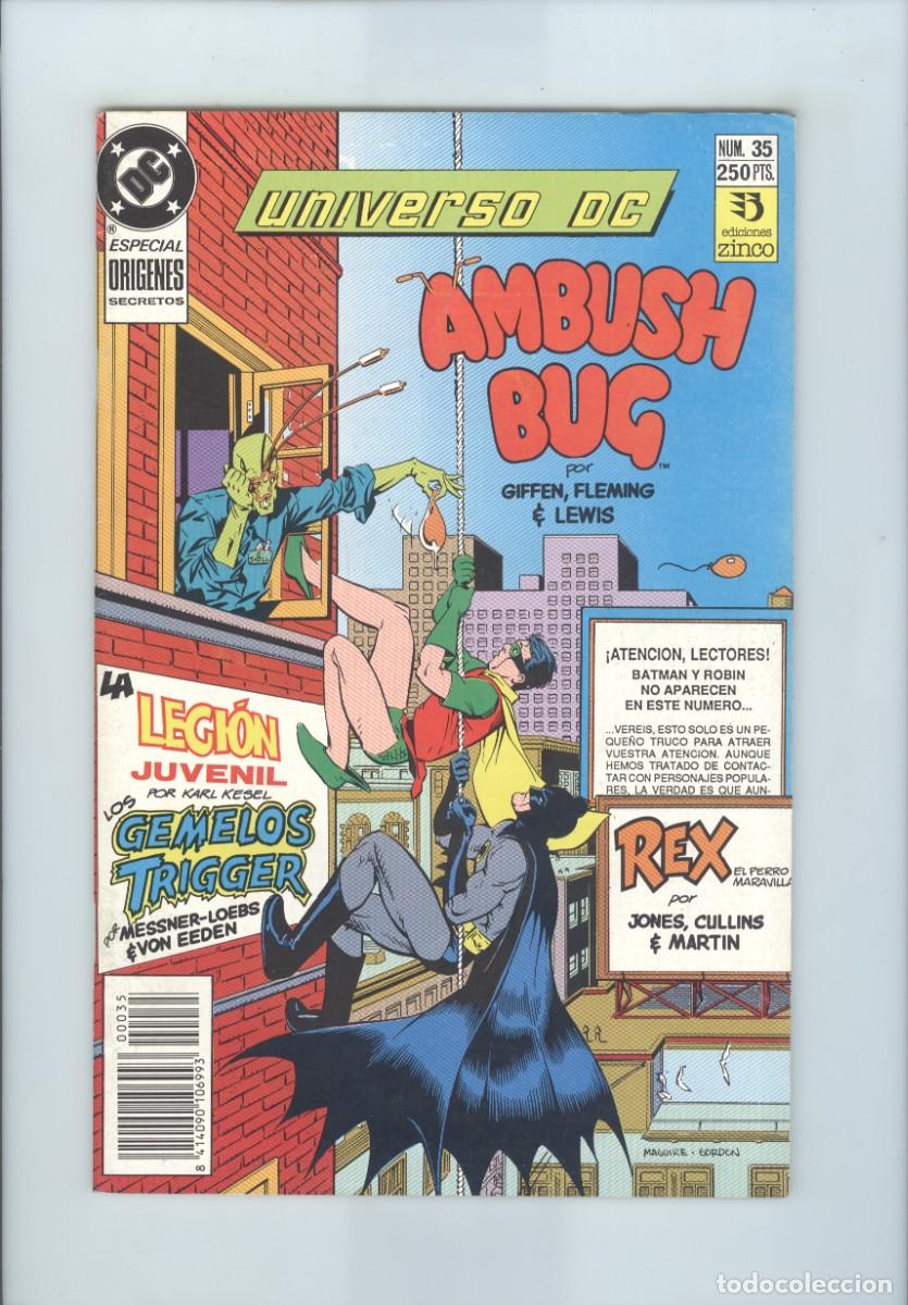 Comics : Zinco. Universo dc. 35.
