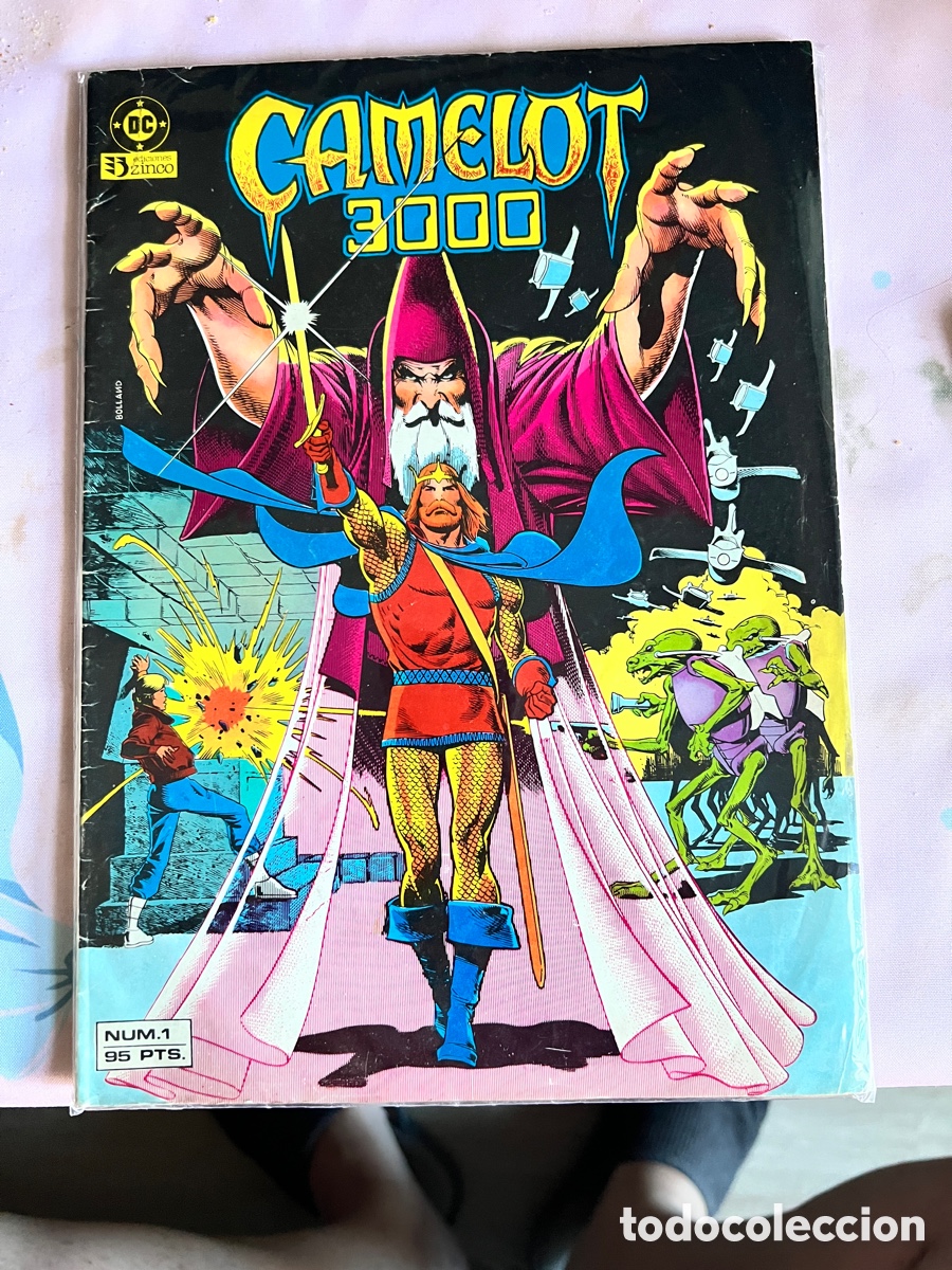C&oacute;mics: Serie completa Camelot 3000 (9 n&uacute;meros)