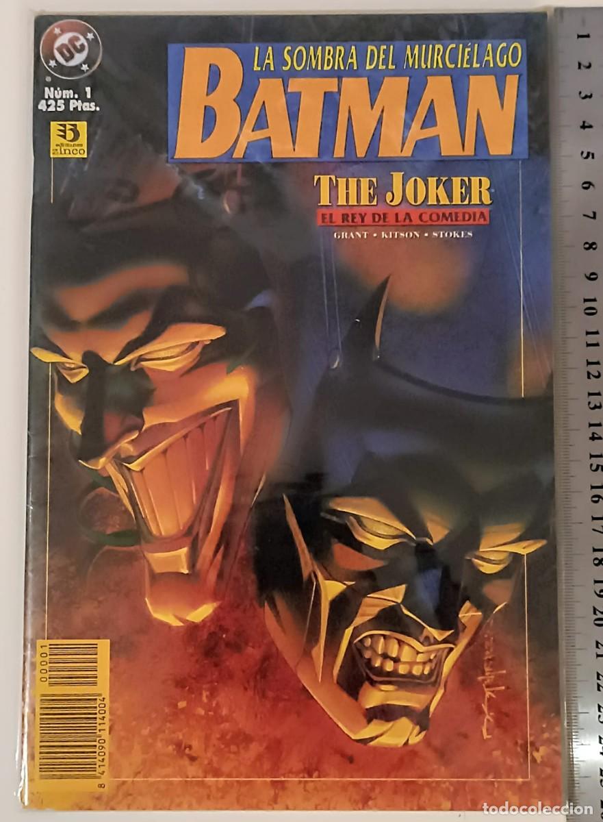 C&oacute;mics: Batman: La Sombra del Murci&eacute;lago n&ordm; 1 - Joker / Zinco 1993 - MINT