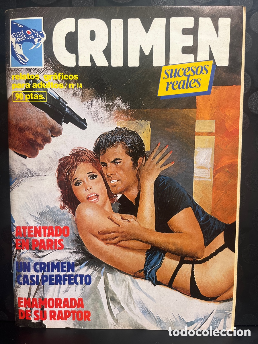 C&oacute;mics: CRIMEN : SUCESOS REALES N.14 RELATOS GR&Aacute;FICOS PARA ADULTOS ( 1981/1989 )
