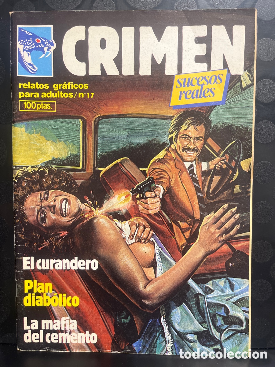 C&oacute;mics: CRIMEN : SUCESOS REALES N.17 RELATOS GR&Aacute;FICOS PARA ADULTOS ( 1981/1989 )