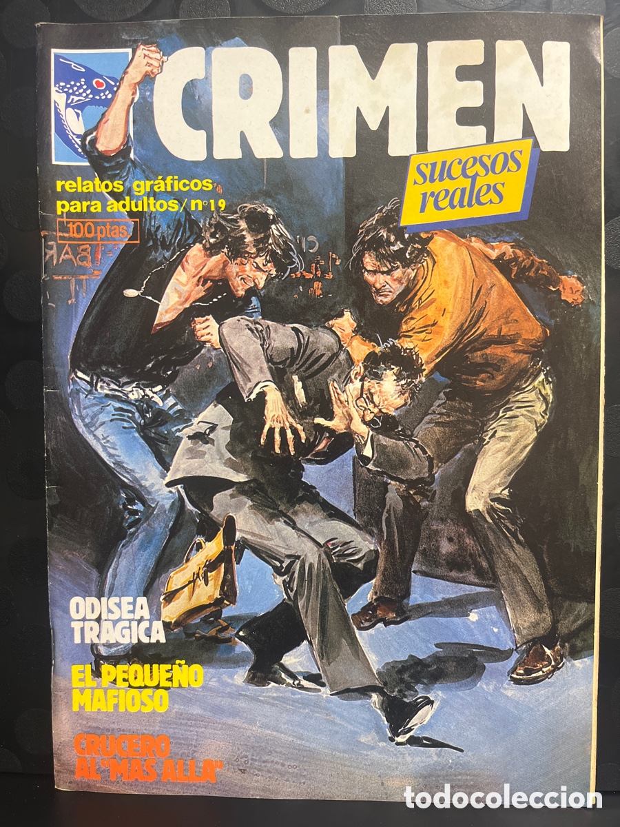 C&oacute;mics: CRIMEN : SUCESOS REALES N.19 RELATOS GR&Aacute;FICOS PARA ADULTOS ( 1981/1989 )