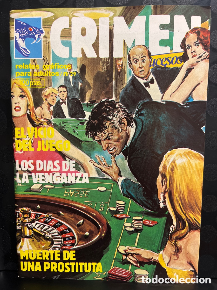 C&oacute;mics: CRIMEN : SUCESOS REALES N.29 RELATOS GR&Aacute;FICOS PARA ADULTOS ( 1981/1989 )