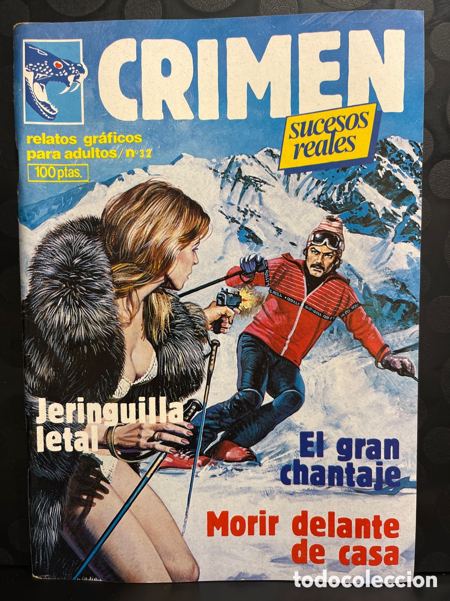 C&oacute;mics: CRIMEN : SUCESOS REALES N.32 RELATOS GR&Aacute;FICOS PARA ADULTOS ( 1981/1989 )