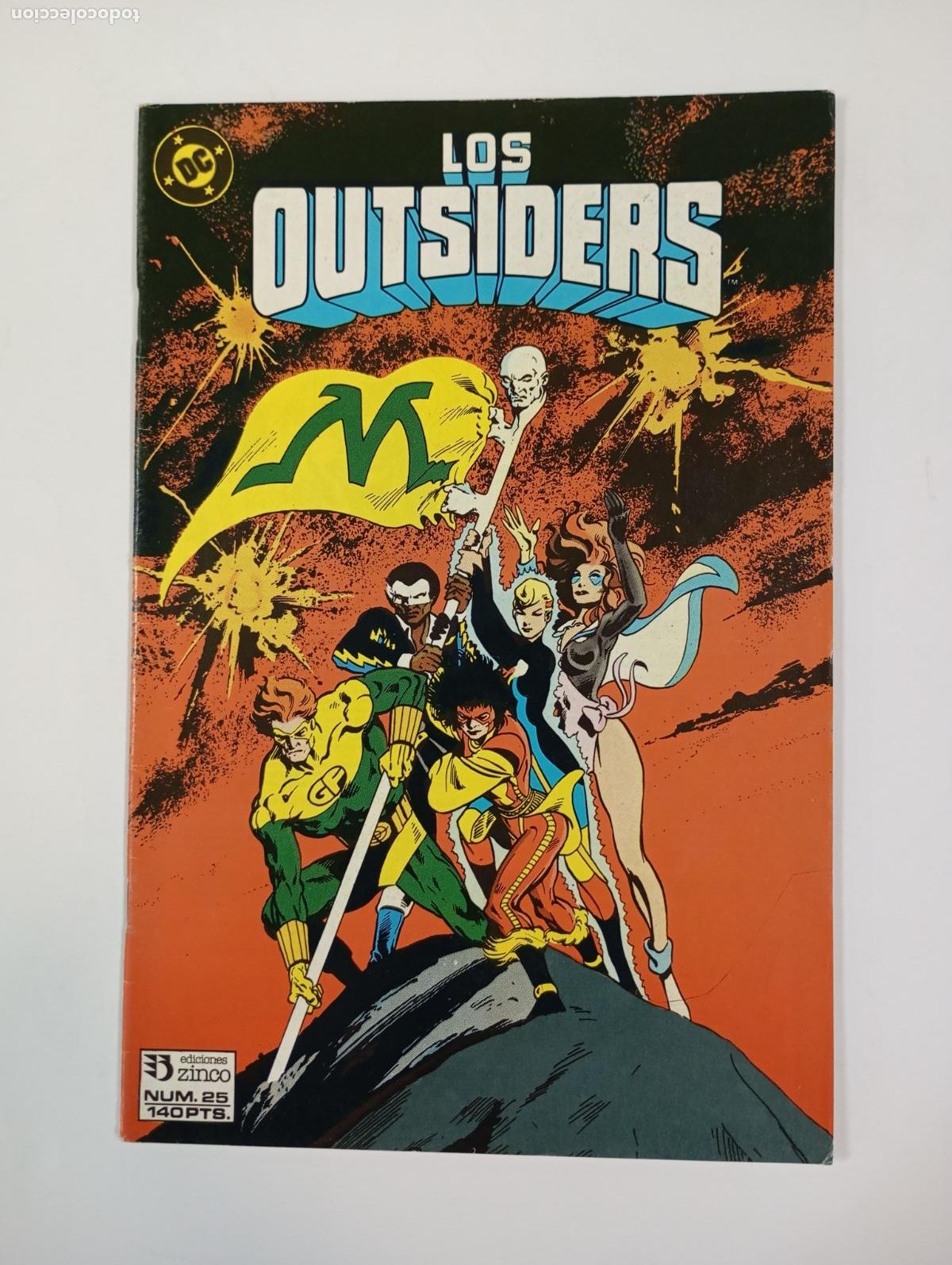 C&oacute;mics: LOS OUTSIDERS N&ordm; 25. EDICIONES ZINCO. TDKR91 - Foto 1