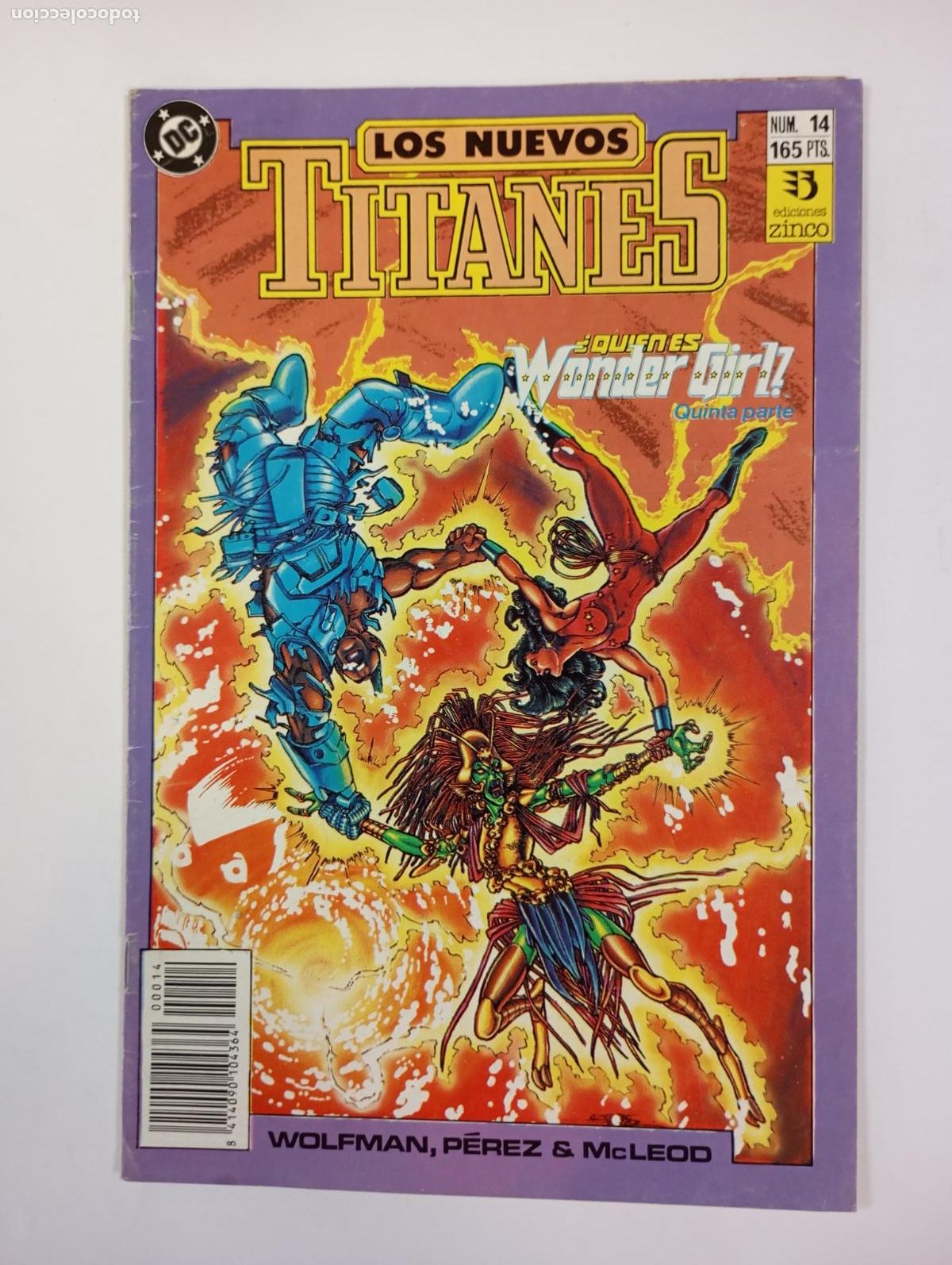 Fumetti: LOS NUEVOS TITANES N&ordm; 14. EDICIONES ZINCO. TDKR91