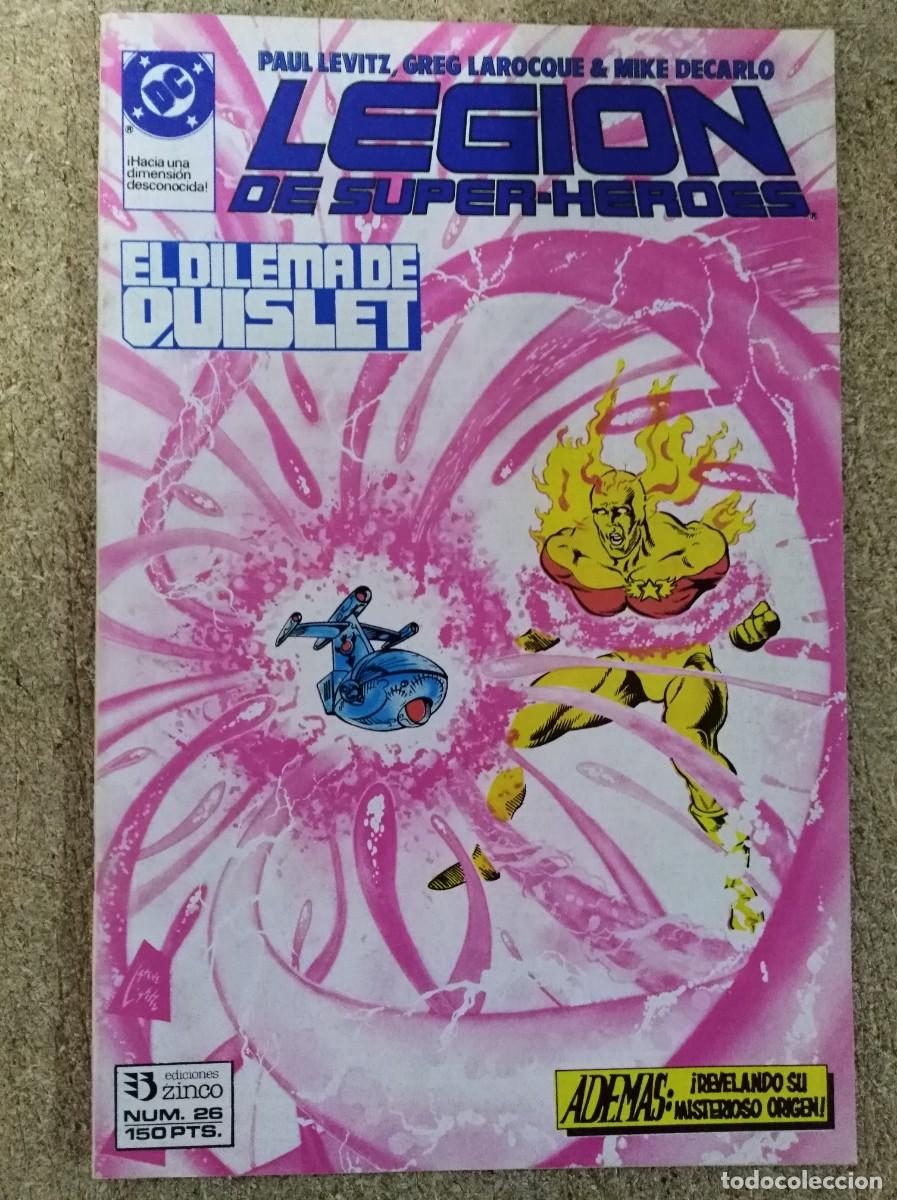 C&oacute;mics: Legion de Super Heroes 26. DC.Zinco