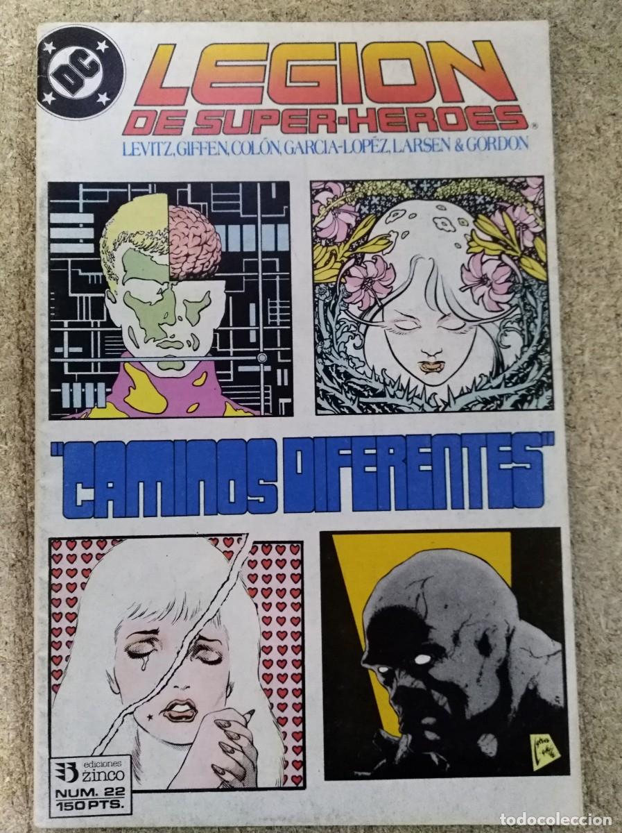 C&oacute;mics: Legion de Super Heroes 22. DC.Zinco