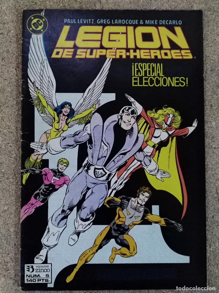 C&oacute;mics: Legion de Super Heroes 5. DC.Zinco