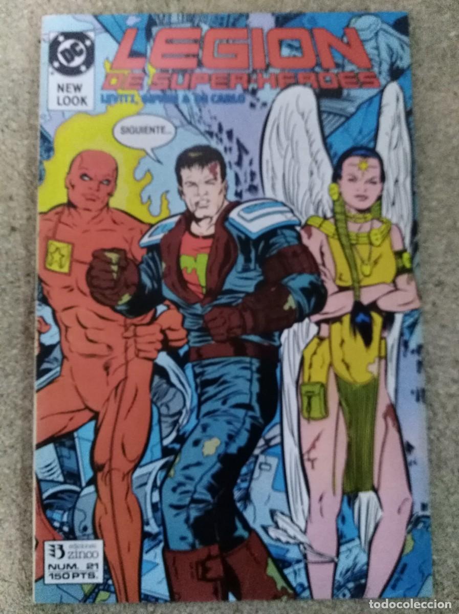 C&oacute;mics: Legion de Super Heroes 21. DC.Zinco