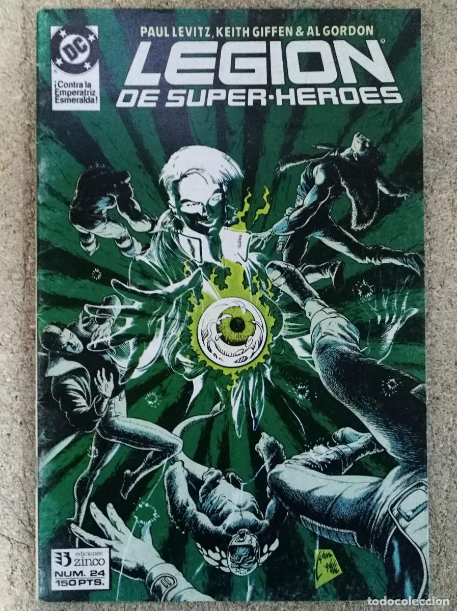 C&oacute;mics: Legion de Super Heroes 24. DC.Zinco