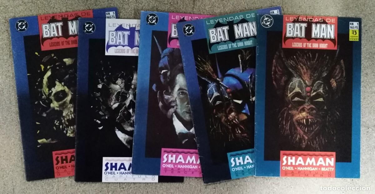 C&oacute;mics: Leyendas de Batman Shaman.Completa 5 comics.DC.Zinco - Foto 1