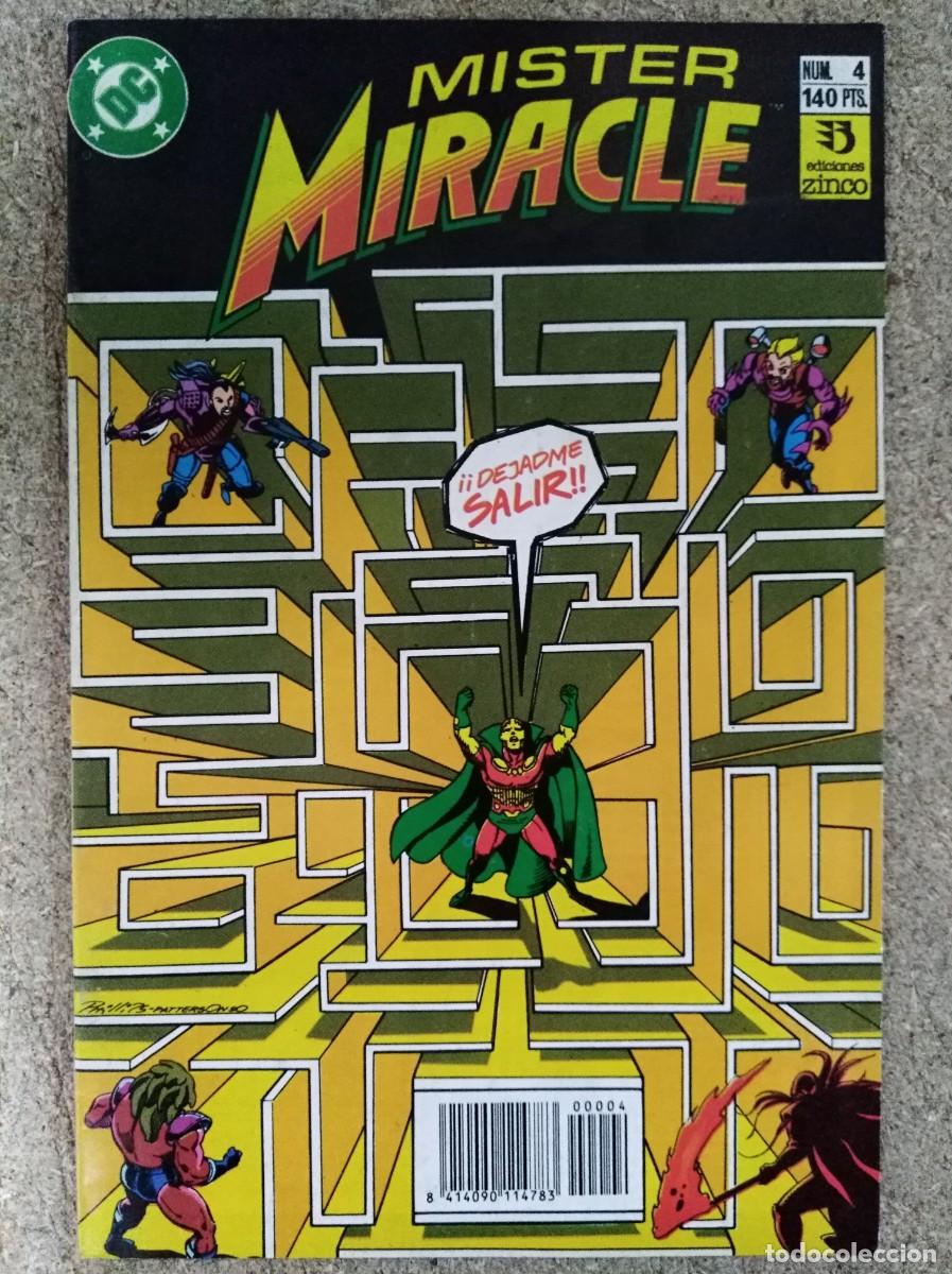 C&oacute;mics: Mister Miracle 4. DC.Zinco