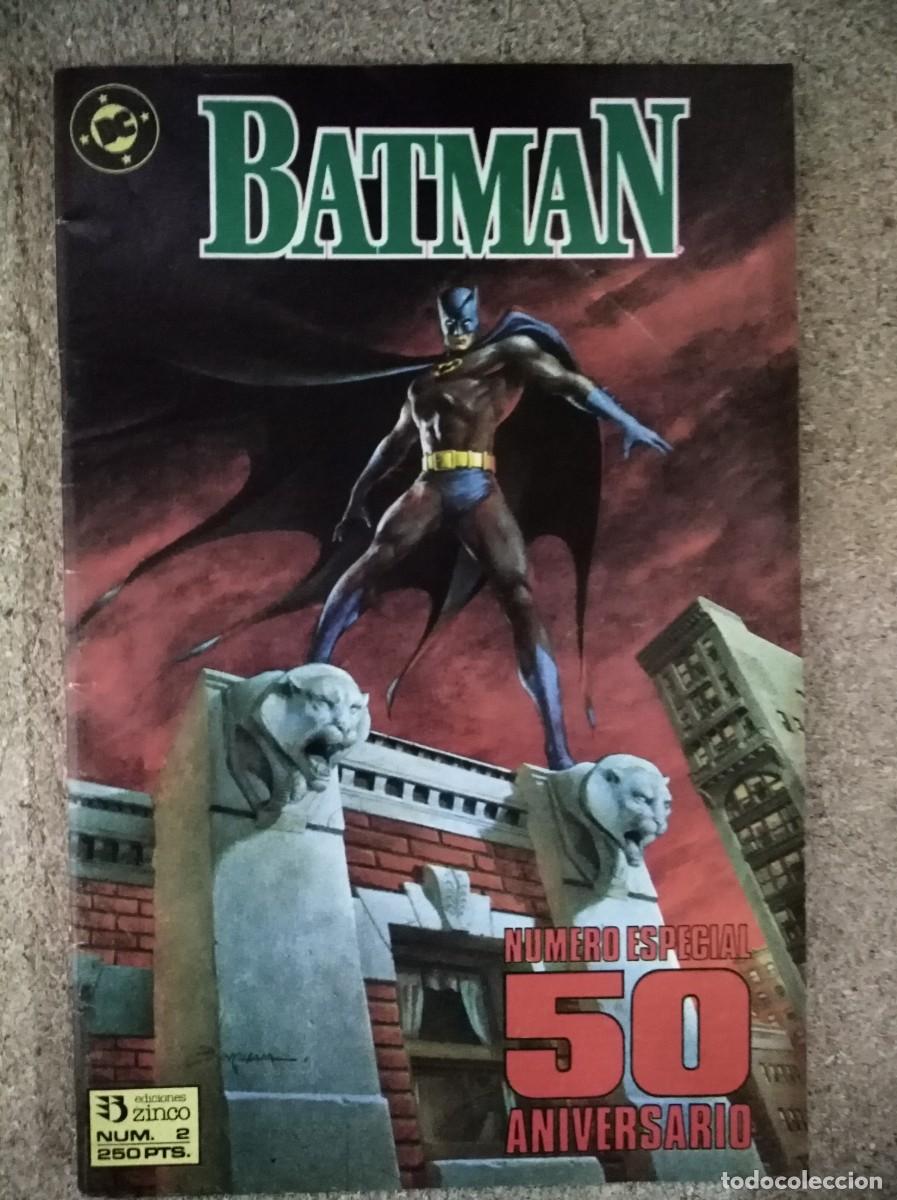 C&oacute;mics: Batman Especial 50 Aniversario.DC Comics.Zinco