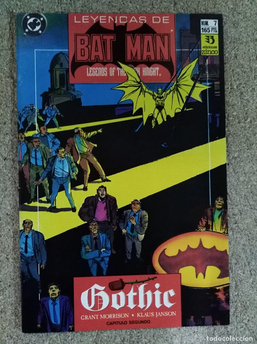 C&oacute;mics: Leyendas de Batman 7.DC Comics.Zinco