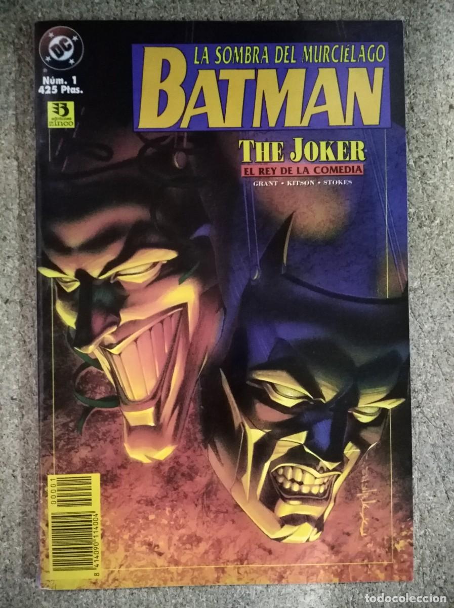 Comics : La Sombra Del Murcielago The Joker El Rey de La Comedia.DC Comics.Zinco