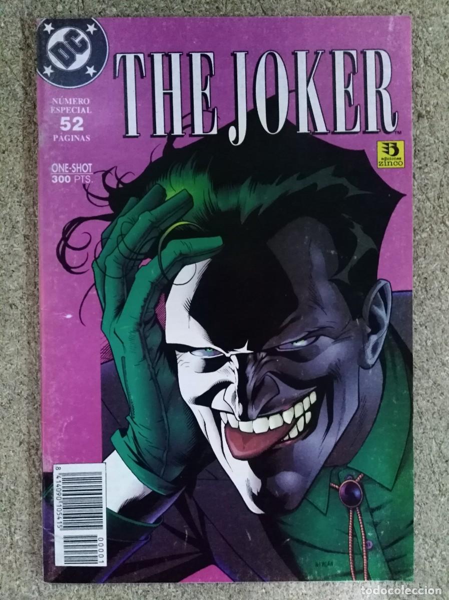 C&oacute;mics: The Joker El Gran Impostor.DC Comics.Zinco