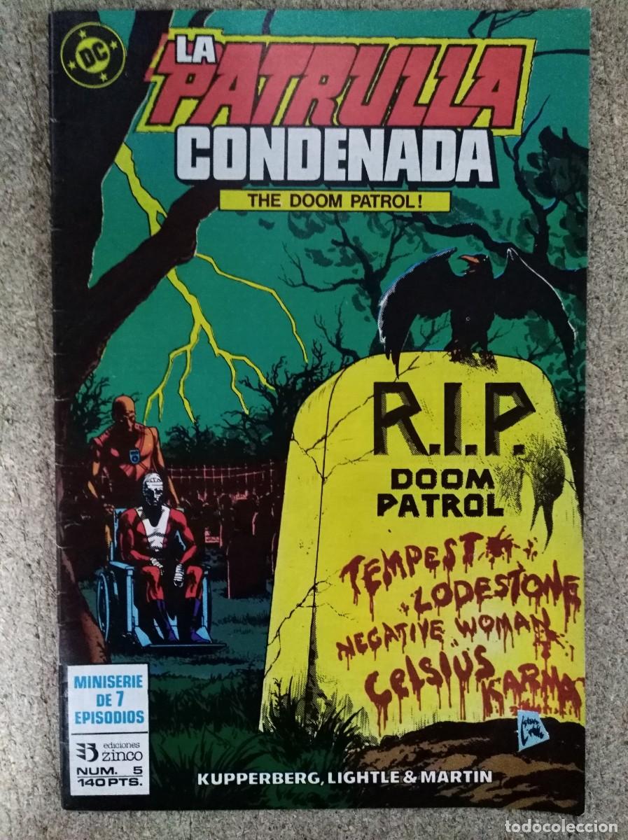 Comics: La Patrulla Condenada 5.DC.Zinco