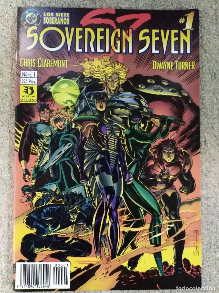 C&oacute;mics: Sovereign Seven Los Siete soberanos 1.DC.Zinco