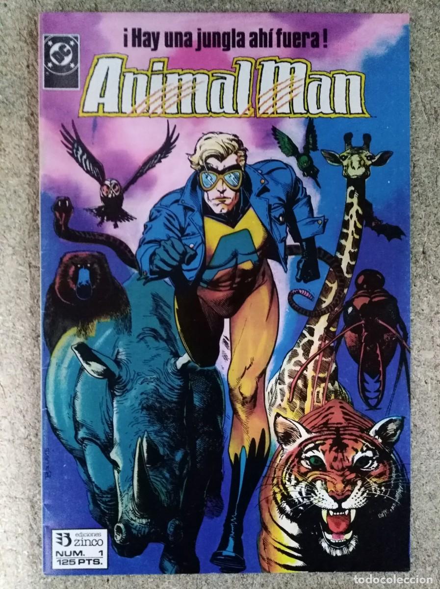 C&oacute;mics: Animal Man 1.DC Comics.Zinco