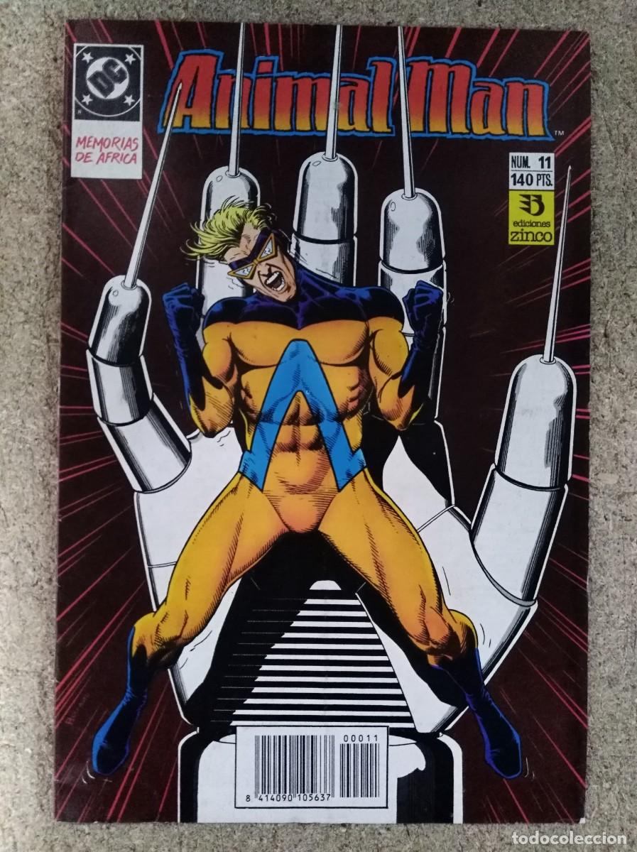 C&oacute;mics: Animal Man 11.DC Comics.Zinco