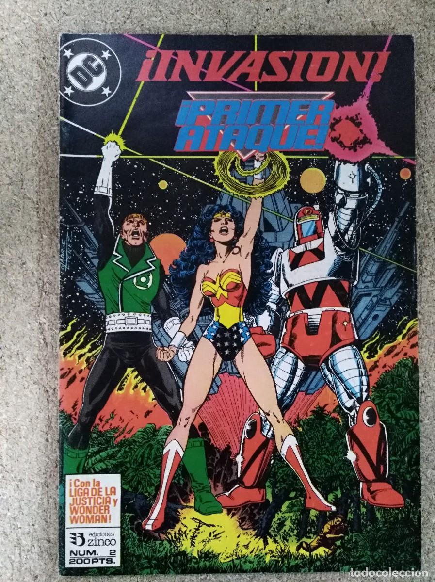 C&oacute;mics: Invasion 2.DC Comics.Zinco