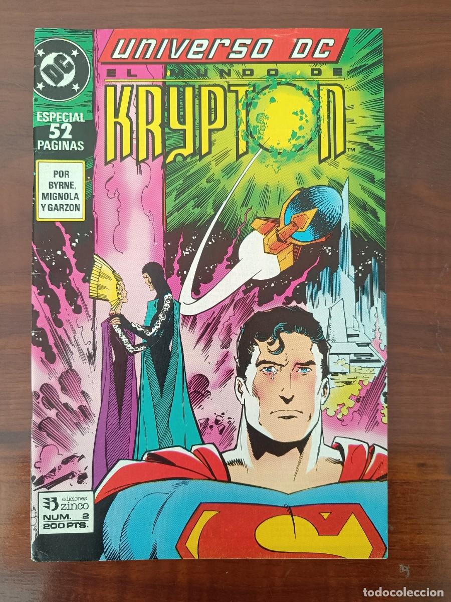 C&oacute;mics: UNIVERSO DC EL MUNDO DE KRYPTON NUMERO 2 ZINCO - Foto 1