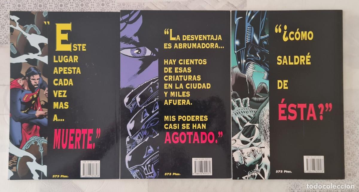 C&oacute;mics: SUPERMAN / ALIENS. Serie Limitada de 3 tomos. Ediciones Zinco 1996 - Foto 2