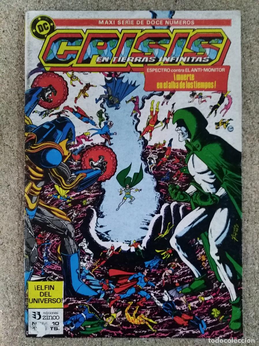 C&oacute;mics: Crisis en Tierras Infinitas 10.DC Comics.Zinco - Foto 1