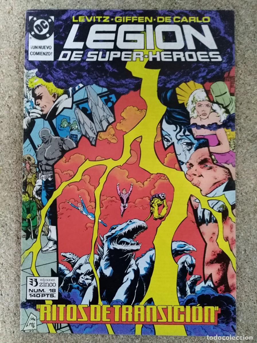 C&oacute;mics: Legion de Superheroes 18.DC Comics.Zinco