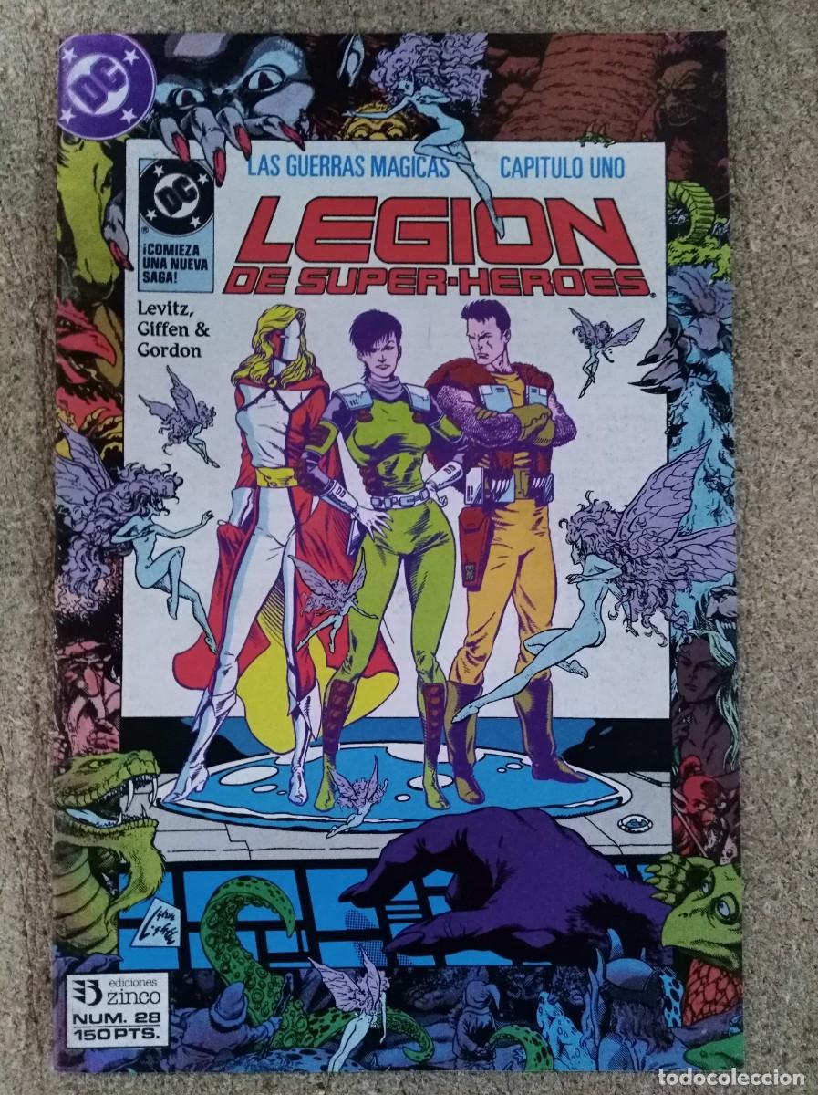 C&oacute;mics: Legion de Superheroes 28.DC Comics.Zinco