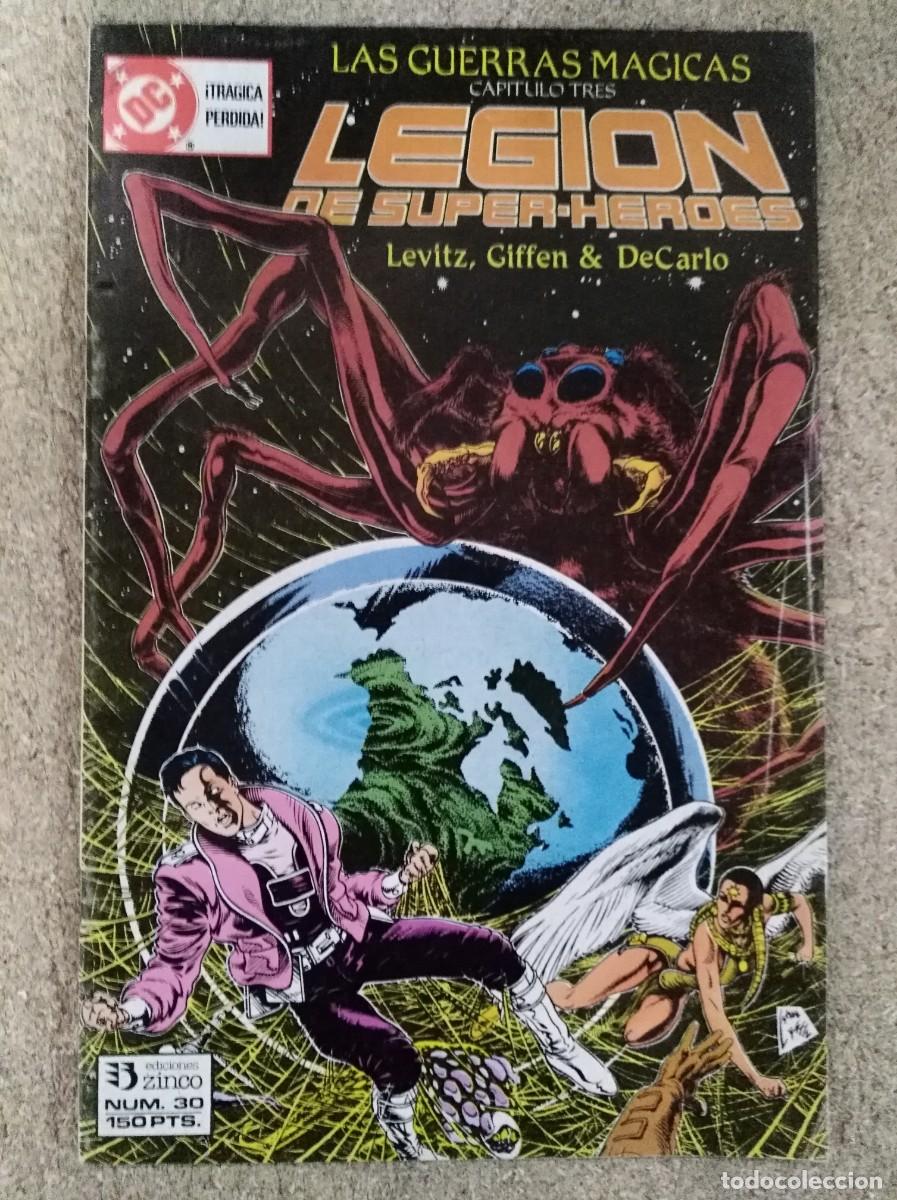 C&oacute;mics: Legion de Superheroes 30.DC Comics.Zinco