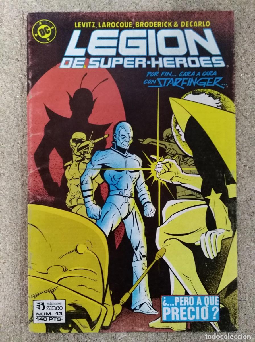 C&oacute;mics: Legion de Superheroes 13.DC Comics.Zinco