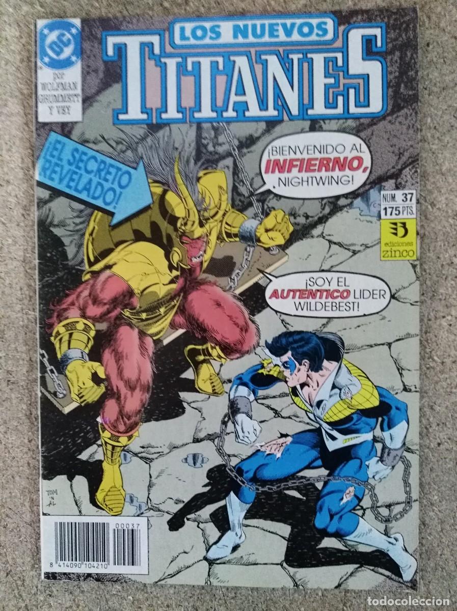 C&oacute;mics: Los Nuevos Titanes 37.DC.Zinco