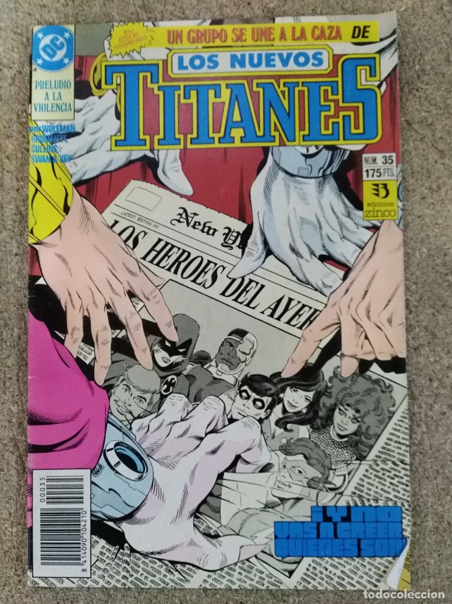 C&oacute;mics: Los Nuevos Titanes 35.DC.Zinco
