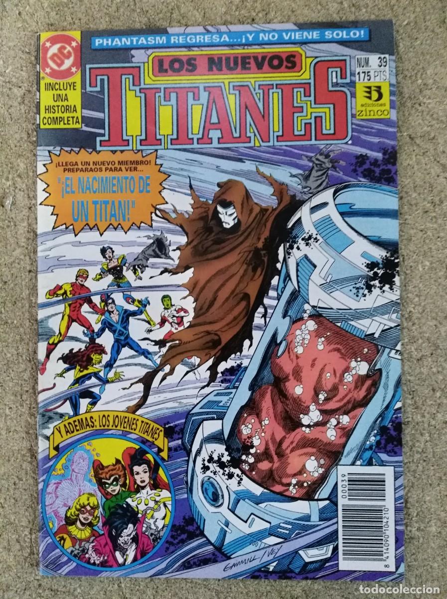 C&oacute;mics: Los Nuevos Titanes 39.DC.Zinco