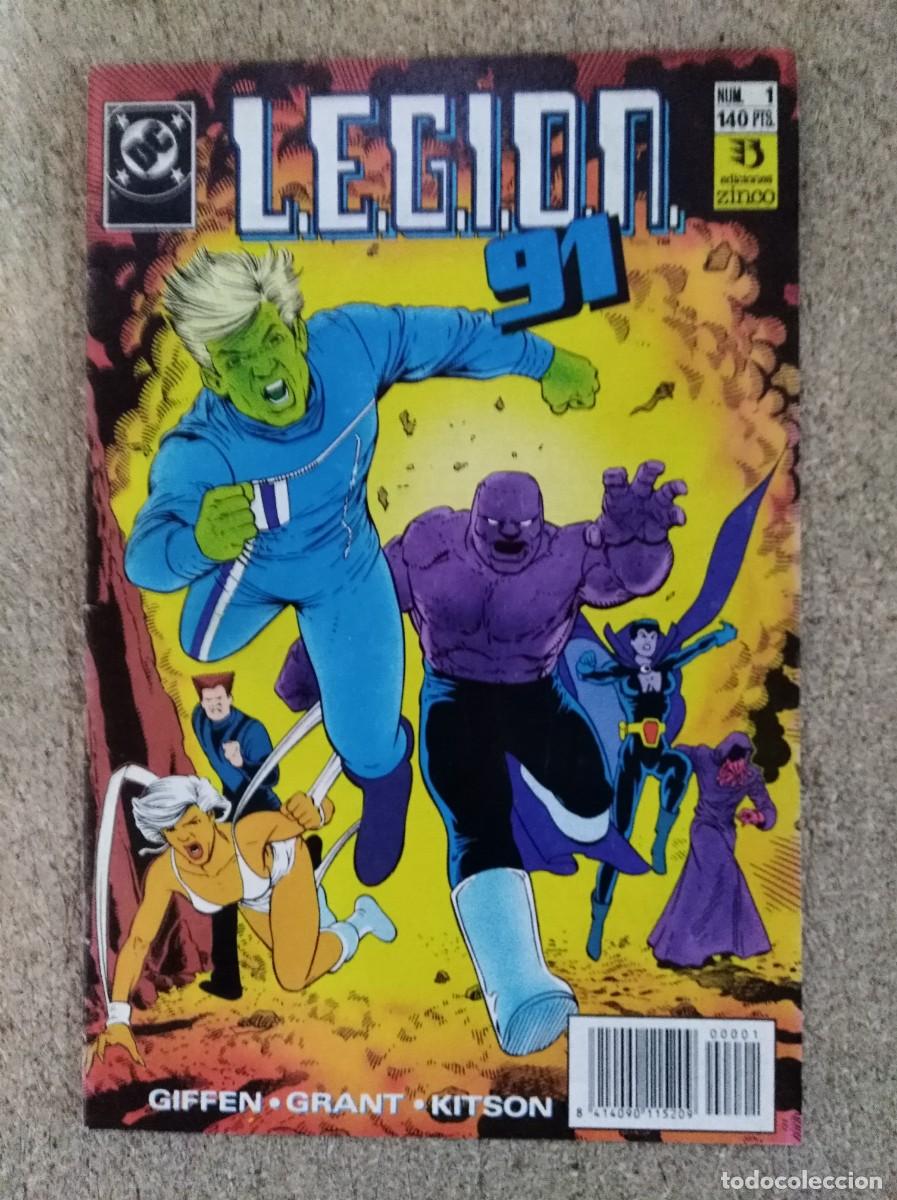 Comics: Legion 91.1 DC.Zinco