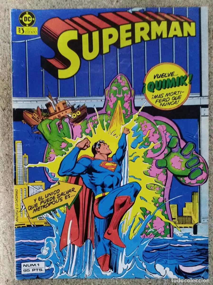 C&oacute;mics: Superman 1.DC Comics.Zinco