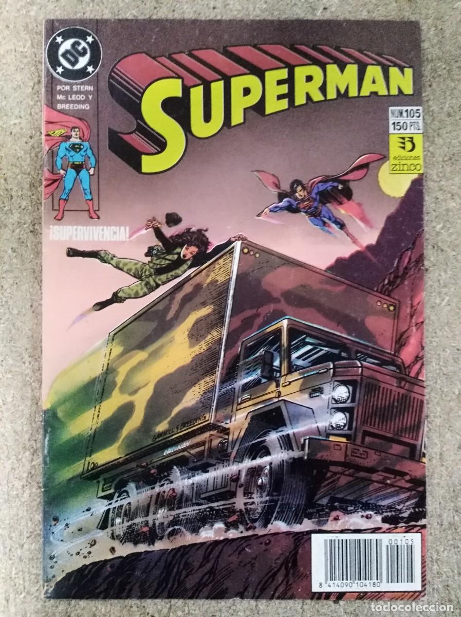 Comics: Superman 105. Stern Mc Leod&Breeding.DC Comics.Zinco