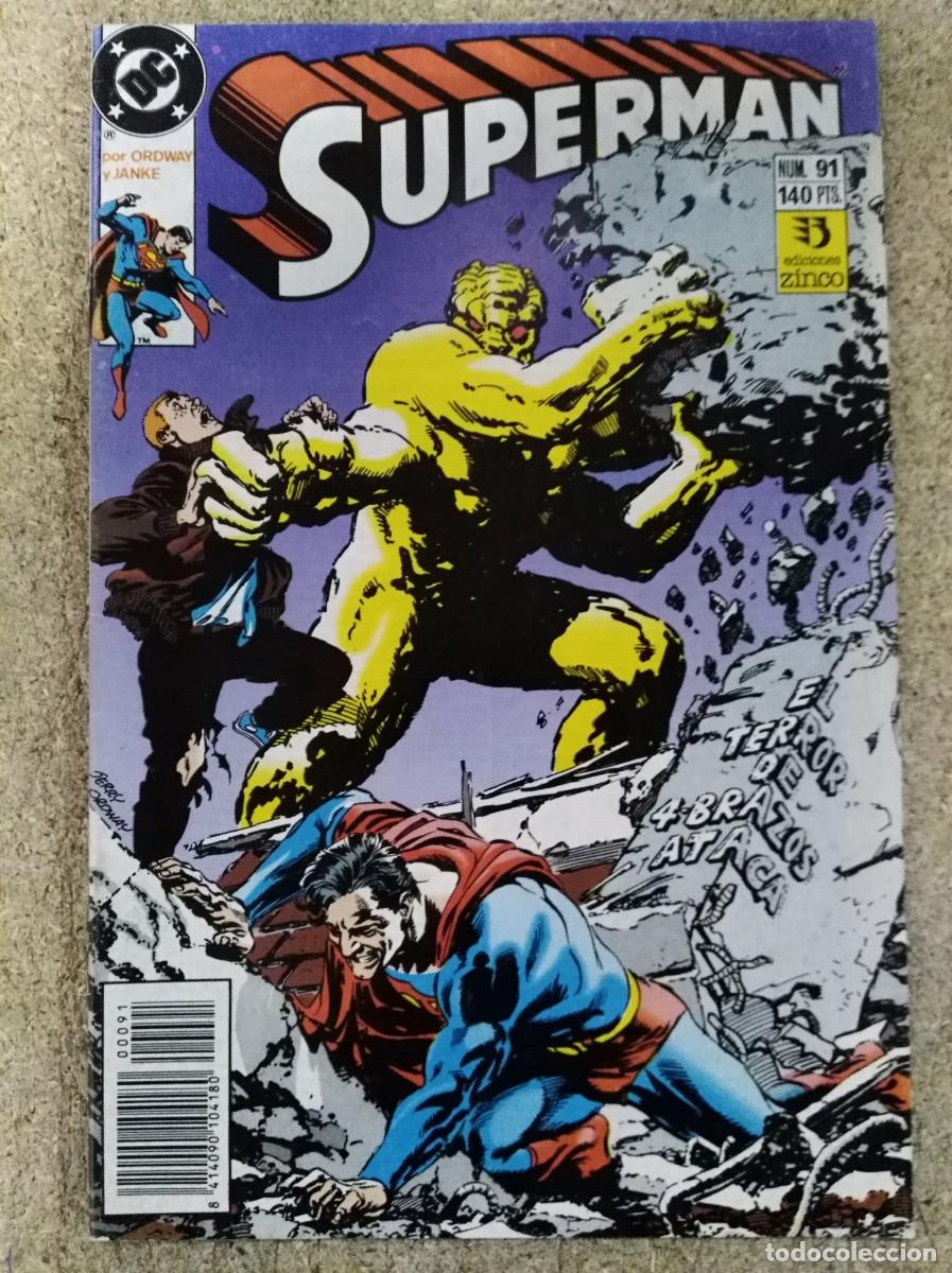 C&oacute;mics: Superman 91. Ordway&Jane.DC Comics.Zinco - Foto 1