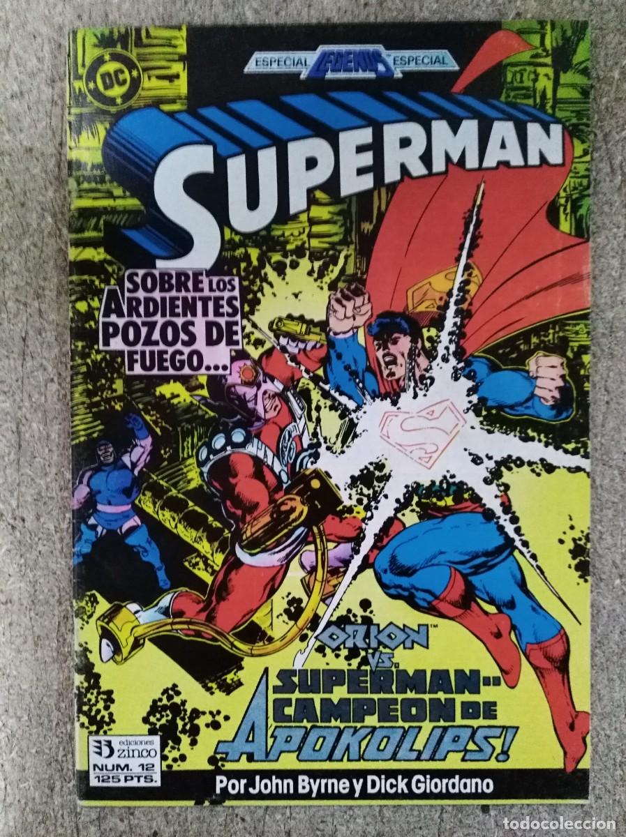 Comics: Superman Especial Legens 12.DC Comics.Zinco