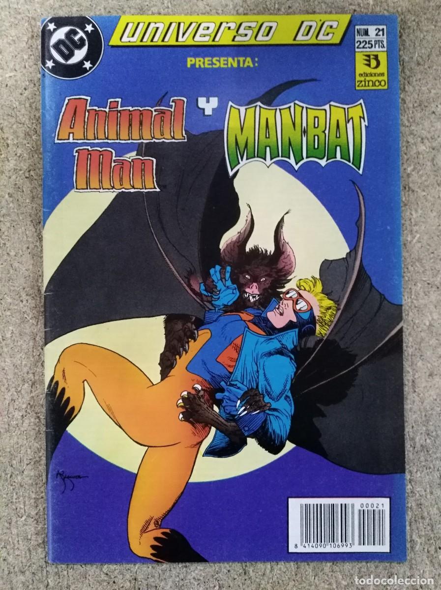 C&oacute;mics: Universo DC 21.Animal Man y Manbat.DC Comics.Zinco